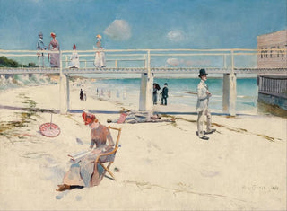 Charles Conder - A holiday at Mentone.webp