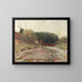 sobre el río Yarra cerca de Heidelberg, Victoria - Charles Conder — cuadro enmarcado en la pared