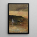 Reproduction of the painting Sunset over Sydney Harbour - Charles Conder