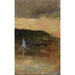 Reproduction of the painting Sunset over Sydney Harbour - Charles Conder
