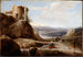 Un templo en ruina - Charles Cornelisz de Hooch — vista de la obra