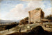 Landscape with a Roman ruin - Charles Cornelisz de Hooch — artwork view