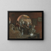 A alcove in the Art Students League - Charles Courtney Curran — framed artwork on a wall