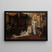 Justes críticas - Charles Courtney Curran — cuadro enmarcado en la pared