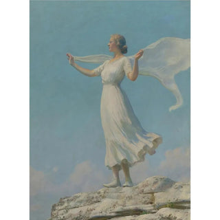 Charles Courtney Curran - The South Wind The Breezy Day.webp