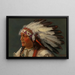 Chef indien Ute - Charles Craig — framed artwork on a wall