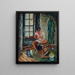 Devoirs - Charles Davis — cuadro enmarcado en la pared
