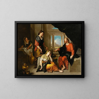 Charles De La Fosse - Christ At The Home Of Martha And Mary.webp
