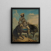 Long Jakes - Charles Deas — cuadro enmarcado en la pared