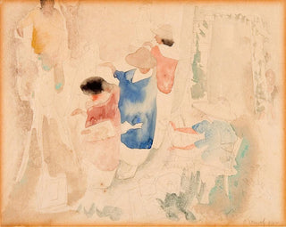 Charles Demuth - Artists Sketching.webp