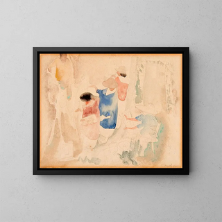 Charles Demuth - Artists Sketching.webp