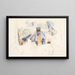 Landscape of Bermuda No. 1 - Charles Demuth — framed artwork on a wall