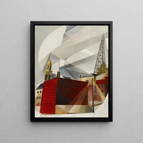 Lancaster Painting - Charles Demuth — framed artwork on a wall