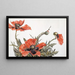 Red Poppies Painting - Charles Demuth — framed artwork on a wall