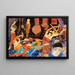 The Masque of the Red Death - Charles Demuth — framed artwork on a wall