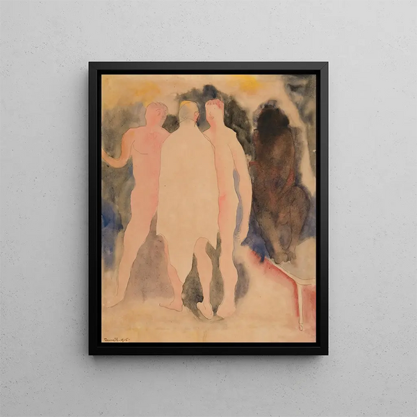 Turkish Bath - Charles Demuth — framed artwork on a wall