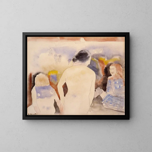 Sin título - Charles Demuth — cuadro enmarcado en la pared
