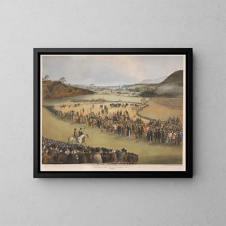 Charles Denton - Abergavenny Steeple Chase The Start  Doe Harkaway Nun Pontiff General Thurgarton Physician Dearest Mae Ploughboy.webp