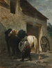 Forgerons - Charles Émile Jacque — vista de la obra