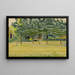 Tarde de la tarde - Charles Ephraim Burchfield — cuadro enmarcado en la pared