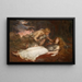 Siegfried y Brünnhilde - Charles Ernest Butler — cuadro enmarcado en la pared