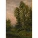 Reproduction of the painting Landscape Creation Stage Study - Charles François Daubigny