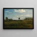 Paisaje - Charles François Daubigny — cuadro enmarcado en la pared