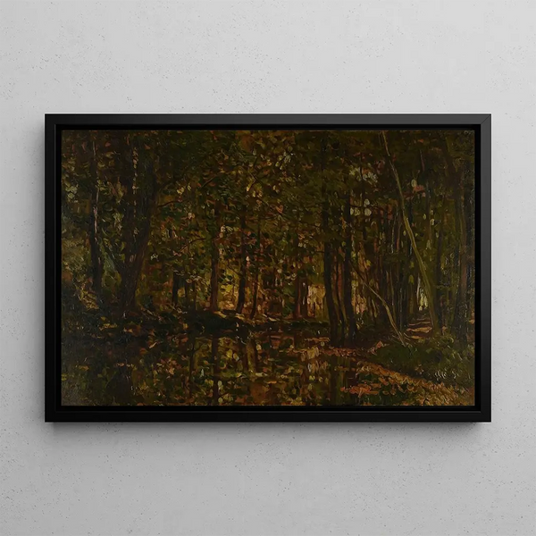 Charles Franois Daubigny - Ruisseau sous bois.webp