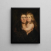 Amor materno - Charles Frederick Naegele — cuadro enmarcado en la pared