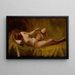 Vanité Painting - Charles Frederick Ulrich — framed artwork on a wall