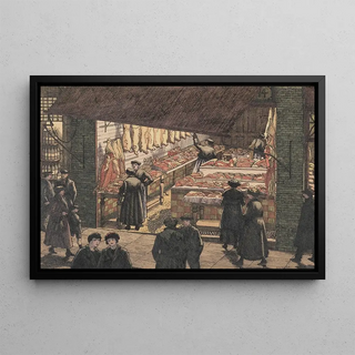 Charles Ginner - High Class Butchers.webp