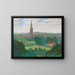 Salisbury - Charles Ginner — cuadro enmarcado en la pared