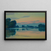 orilla del río - Charles Guilloux — cuadro enmarcado en la pared