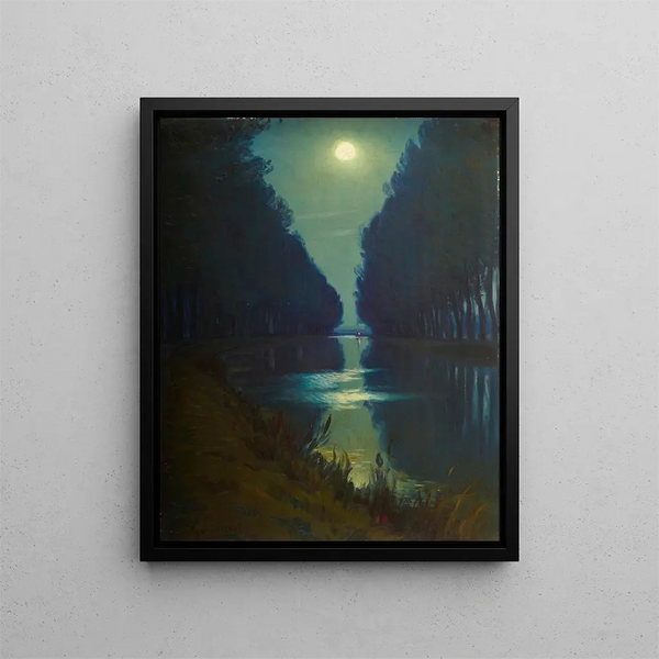 Charles Guilloux - Canal de Chelles Clair de Lune.webp
