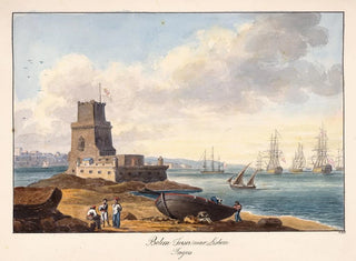 Charles Hamilton Smith - Belem Tower near Lisbon on the Tagus.webp