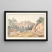 Château Bon - Charles Hamilton Smith — framed artwork on a wall