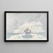 Iceberg in Baffin Bay - Charles Hamilton Smith — framed artwork on a wall