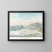 Observatorio de Salmon Cove, Inlet, Nueva Cornwall - Charles Hamilton Smith — cuadro enmarcado en la pared
