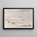 Pueblo de nieve inuit visitado por el capitán Lyons - Charles Hamilton Smith — cuadro enmarcado en la pared