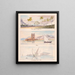 Three images Don Miguel's Country House Belém Sur le Tage Vers Belém - Charles Hamilton Smith — framed artwork on a wall