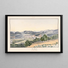 Torre Moncorvo in Trás-os-Montes - Charles Hamilton Smith — framed artwork on a wall