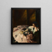Souvenir d'un bal international Portrait de Mlle Kathleen Bruce - Charles Haslewood Shannon — framed artwork on a wall