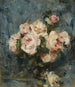Nature morte avec des roses dans un vase en verre - Charles Hermans — artwork view