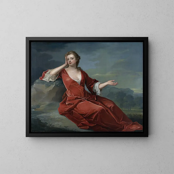 Duquesa de Marlborough Sarah - Charles Jervas — cuadro enmarcado en la pared