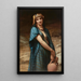 Puiser de l'eau - Charles Landelle — framed artwork on a wall