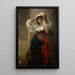 L'Italienne - Charles Landelle — framed artwork on a wall