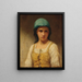 The young peasant - Charles Landelle — framed artwork on a wall