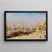 Vista de Venecia - Charles Landelle — cuadro enmarcado en la pared