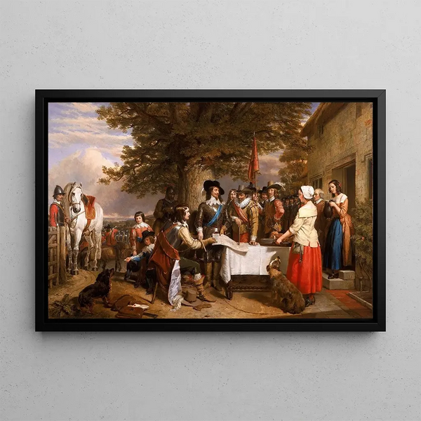 Charles Landseer - The Eve of the Battle of Edge Hill 1642.webp