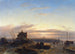 Winter Landscape on the IJ in front of Amsterdam - Charles Leickert — artwork view